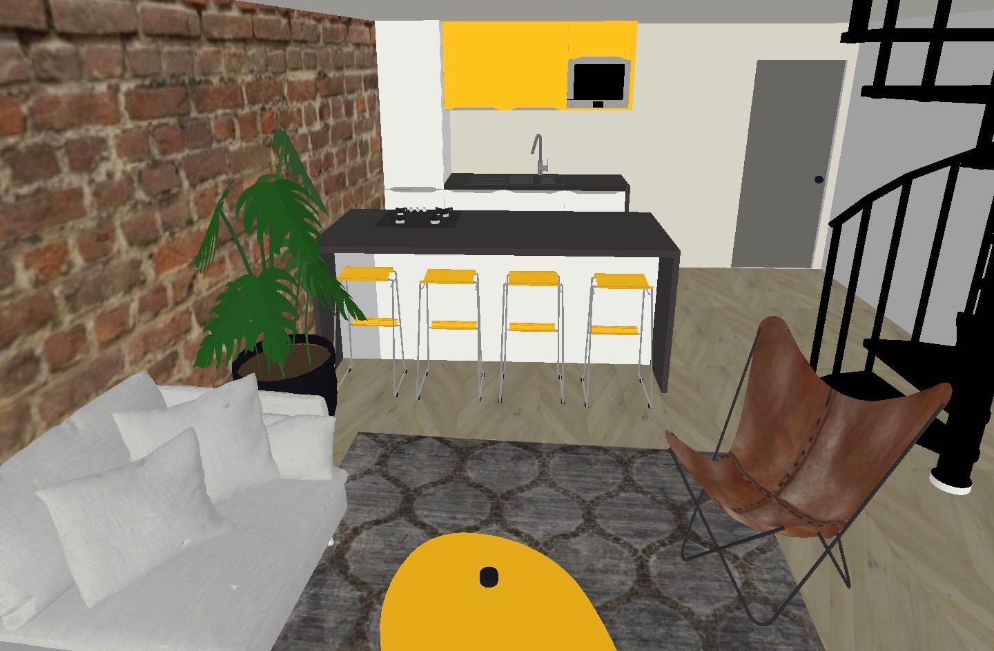 3D picture kitchen interior designer