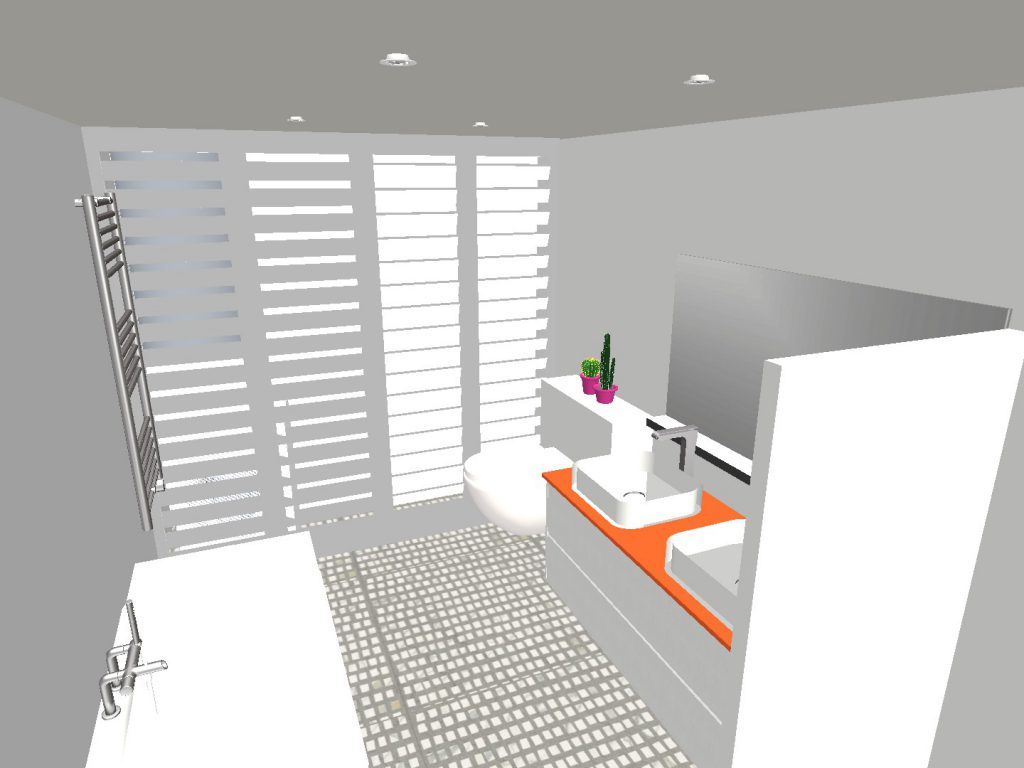 conception salle de bain loft beausoleil architecte