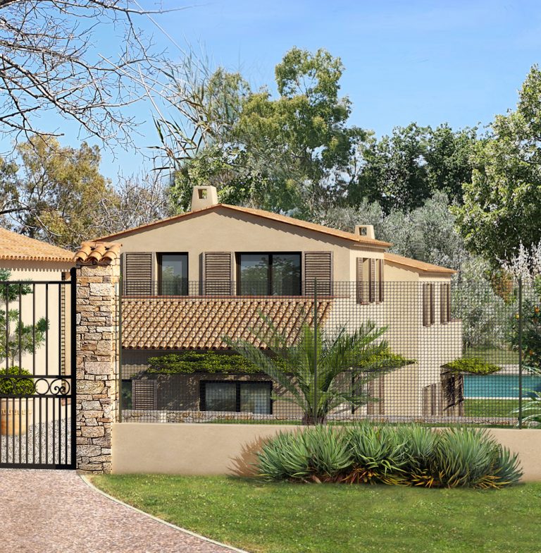 Bastide contemporaine Opio